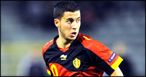 Eden Hazard, Belgium best football player in 2012