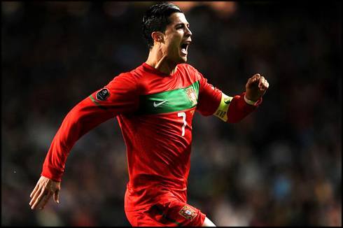 Cristiano Ronaldo, Portugal soccer/football star in the EURO 2012