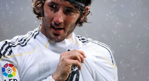 Esteban Granero, proud Real Madrid player in 2012