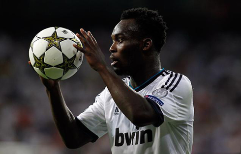 Michael Essien in Real Madrid, in 2012-2013