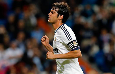 Ricardo Kaká playing for Real Madrid, in 2012-2013