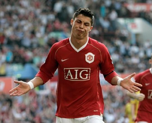 Cristiano Ronaldo best goal celebration ever in Manchester United