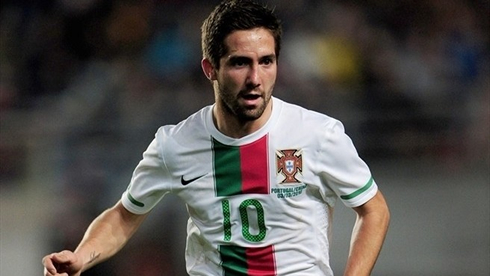 João Moutinho, Portugal's midfielder number 10