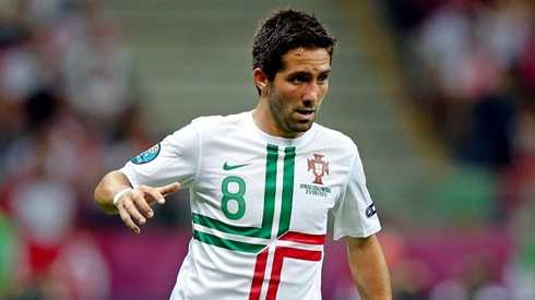 João Moutinho is Portugal's number 8