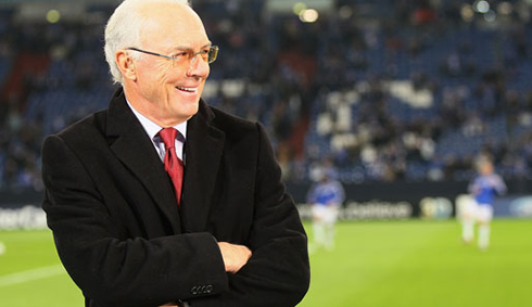 Franz Beckenbauer photo as an old man