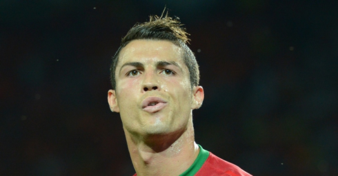 Cristiano Ronaldo whistling around in Portugal