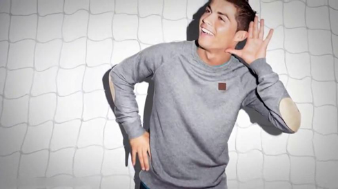 Cristiano Ronaldo playing deaf in a Nike photoshootout, in 2012-2013