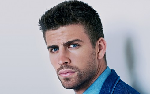 Gerard Piqué, the most beautiful and cute football player, modelling in 2012-2013