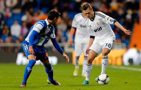 Denis Cheryshev in action, in Real Madrid vs Alcoyano, in 2012-2013