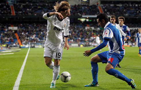 Luca Modric magical and sublime back heel touch, in Real Madrid 2012-2013