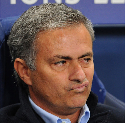 José Mourinho disapprovement face