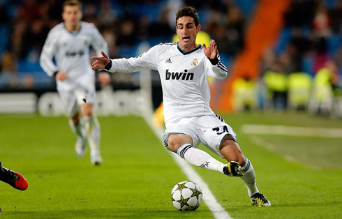 Jese Rodriguez debut for Real Madrid at the UEFA Champions League, with only 17 years old, in 2012-2013