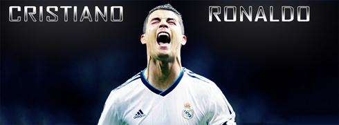 Cristiano Ronaldo new Facebook cover wallpaper, poster and banner for 2012-2013
