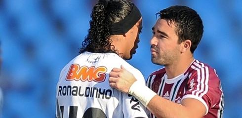 Ronaldinho and Deco, in Atletico Mineiro vs Fluminense, in 2012-2013