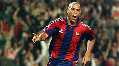 Ronaldo Luis Nazario de Lima, Barcelona wallpaper from a goal in 1997