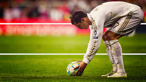 Cristiano Ronaldo in a Real Madrid best wallpaper, in 2012-2013