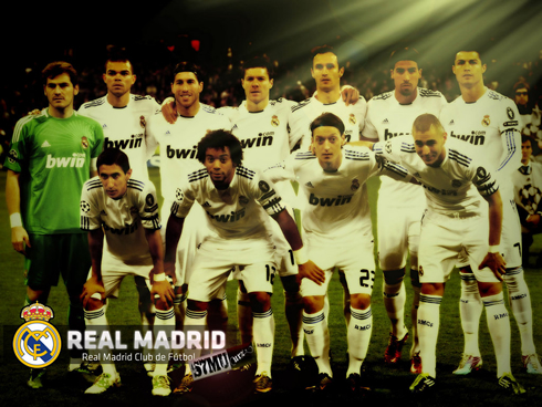Real Madrid squad and team players wallpaper, for 2012-2013