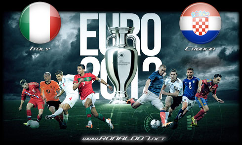 EURO 2012 wallpaper in HD, Italy vs Croacia