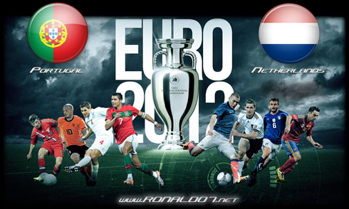 EURO 2012 wallpaper in HD, Portugal vs Netherlands