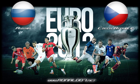 EURO 2012 wallpaper in HD, Russia vs Czech Republic