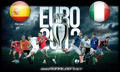 EURO 2012 wallpaper in HD, Spain vs Italy