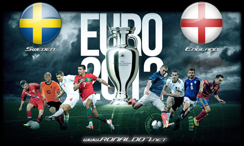 EURO 2012 wallpaper in HD, Sweden vs England