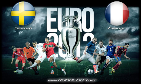 EURO 2012 wallpaper in HD, Sweden vs France