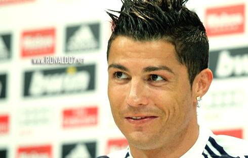Cristiano Ronaldo sexy haircut and hairstyle look in 2013
