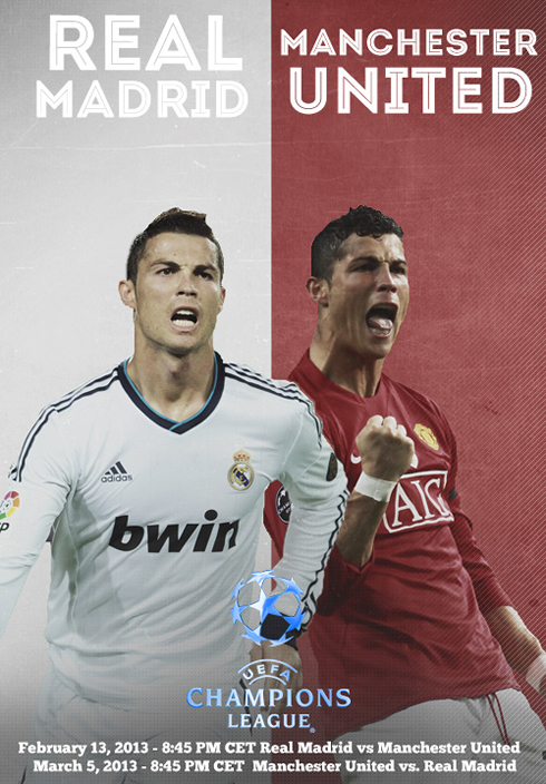 Cristiano Ronaldo, Real Madrid and Manchester United wallpaper 2013