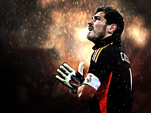 Iker Casillas, Real Madrid goalkeeper wallpaper 2013