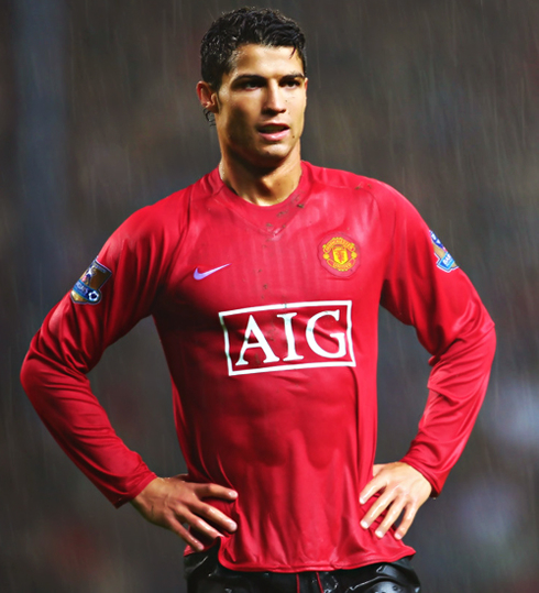 Cristiano Ronaldo in Manchester United 2007-2008
