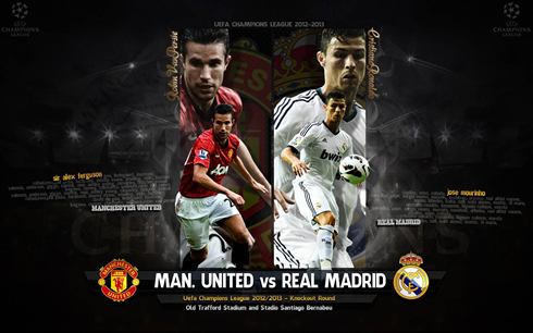 Cristiano Ronaldo vs Robin van Persie, in Manchester United vs Real Madrid game teaser for 2013