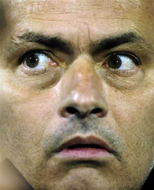 José Mourinho funny and surprised face, in 2013