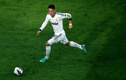 Mesut Ozil, Real Madrid German midfielder, in action in 2013