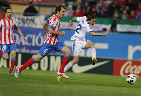 Angel Di María left-foot goal, in Atletico Madrid 1-2 Real Madrid, for La Liga 2013