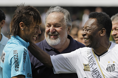 Pelé and Neymar