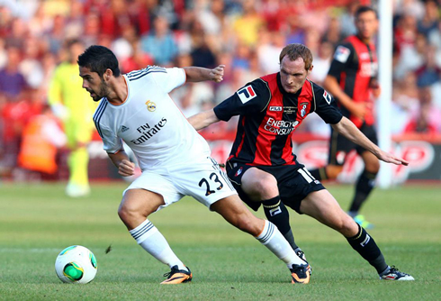 Isco debut for Real Madrid, against Bournemouth