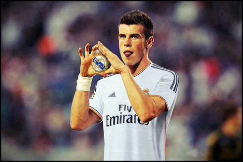 Gareth Bale, new Real Madrid player in 2013-2014