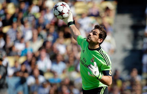 Iker Casillas first game for Real Madrid 2013-2014