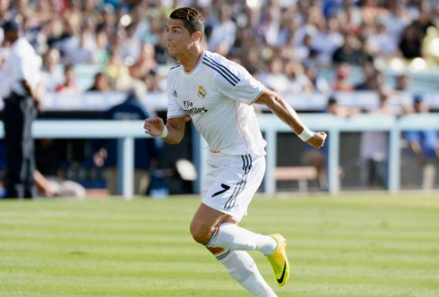 Cristiano Ronaldo running