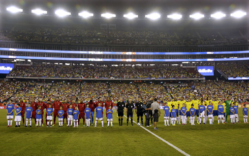 Brazil vs Portugal in the United States, in 2013