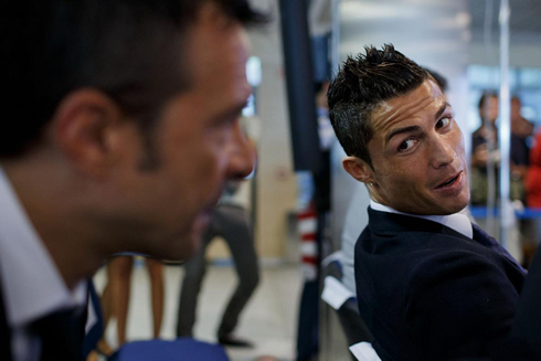 Cristiano Ronaldo turning to his agent, Jorge Mendes, in 2013
