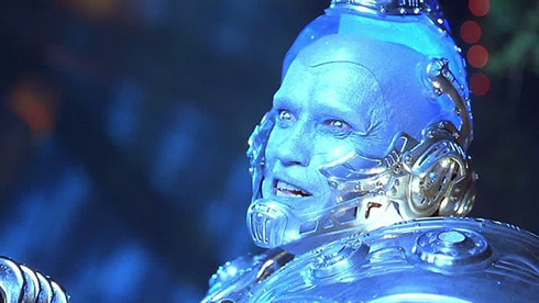 Arnold Schwarzenegger starring as Mr Freeze in Batman and Robin