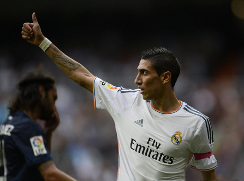 Angel Di María, Real Madrid winger in 2013-2014