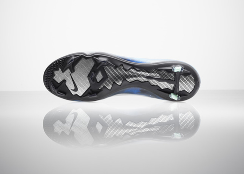 Nike football boots, CR7 Mercurial Vapor IX Galaxy, sole design