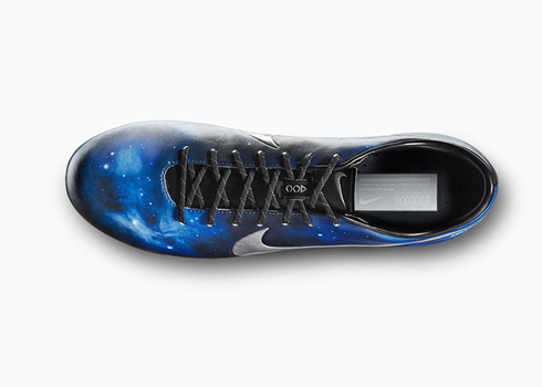 Nike football boots, CR7 Mercurial Vapor IX Galaxy, top view