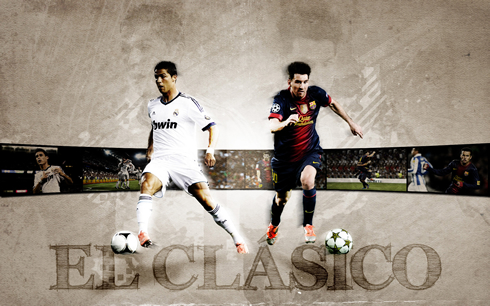 Cristiano Ronaldo vs Lionel Messi in El Clasico
