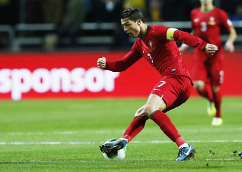 Cristiano Ronaldo ball control in Sweden 2-3 Portugal