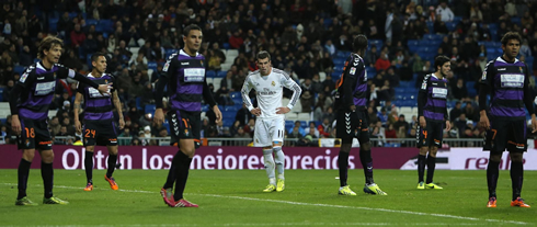 Gareth Bale filling in for Cristiano Ronaldo during his injury