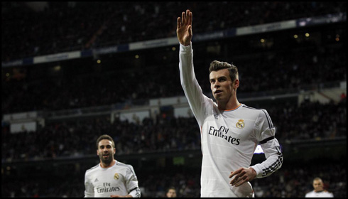 Gareth Bale running the show with first hat-trick for Real Madrid, in 2013-2014